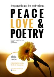Tickets für Peace, Love & Poetry am 09.04.2019 - Karten kaufen